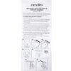 Instructions for sewing a black dress and white shirt.