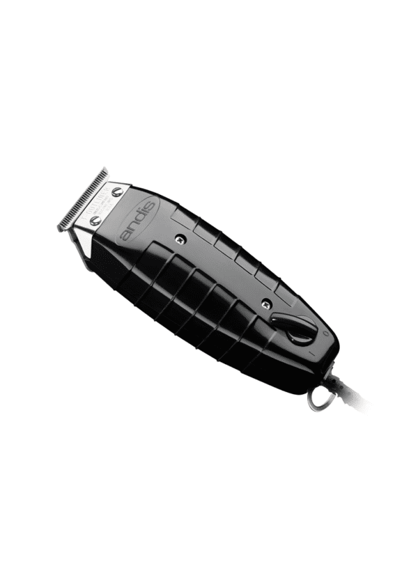 A black hair trimmer is shown with its cord.