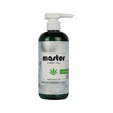 A bottle of master cbd oil is shown.