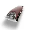A close up of a hair trimmer on top of a white surface