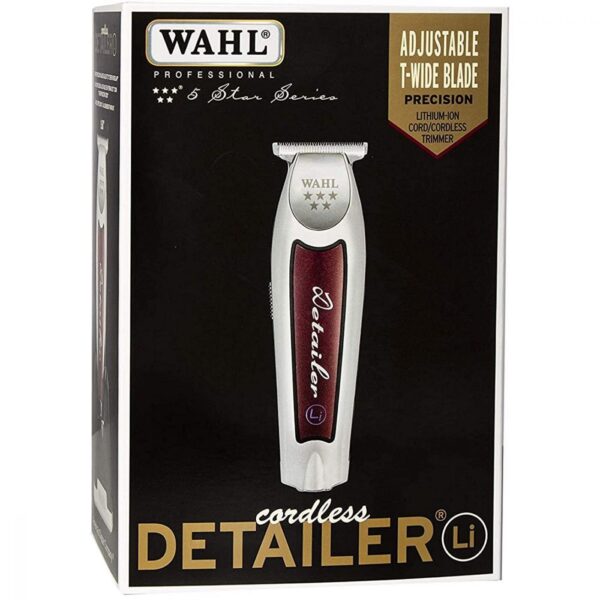 A box of wahl cordless detailer li trimmer