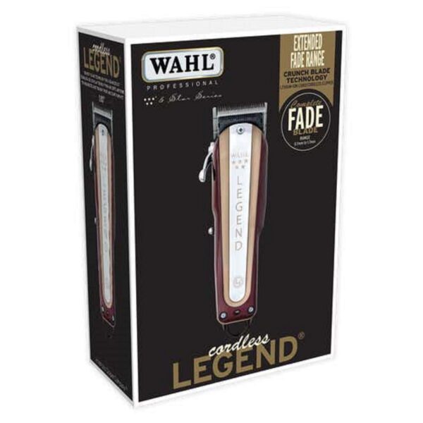 A box of wahl professional legend fade hair trimmer